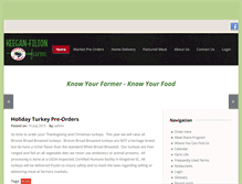 Tablet Screenshot of keeganfilionfarm.com